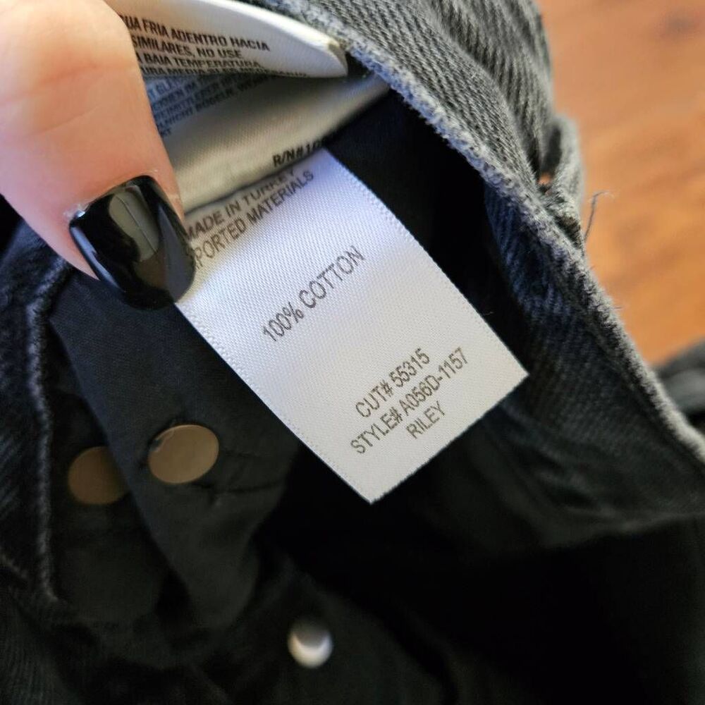 Agolde Riley High Rise Straight Leg Jeans - Picture 9 of 9